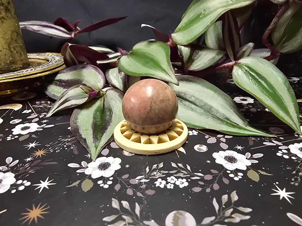 Rhodonite Sphere